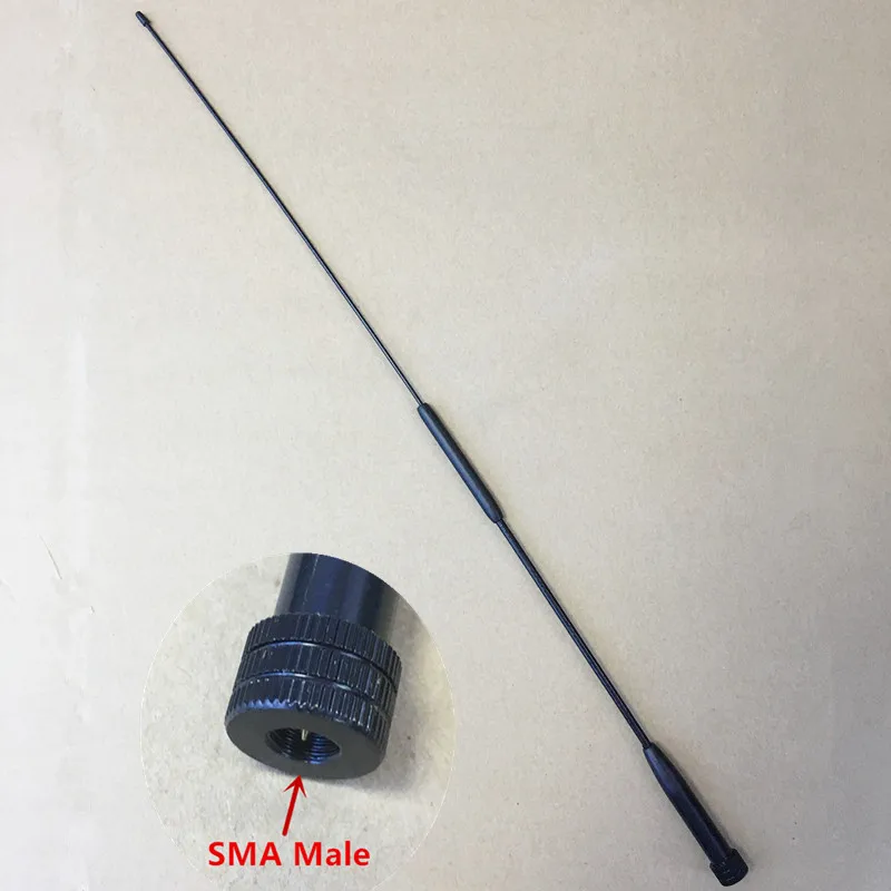 Honghuismart RH901S SMA MALE UHF VHF двухдиапазонная антенна для Tonfa TFUV985 Yaesu Vertex Standard VX3R и т. д.