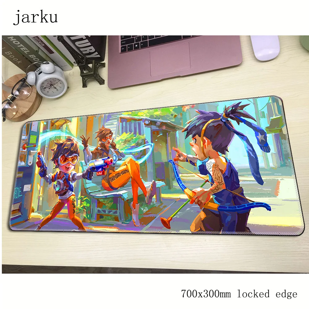 Коврик для мыши OW gamer 700x300 мм большой игровой коврик notbook Jesse Mccree Настольный Для