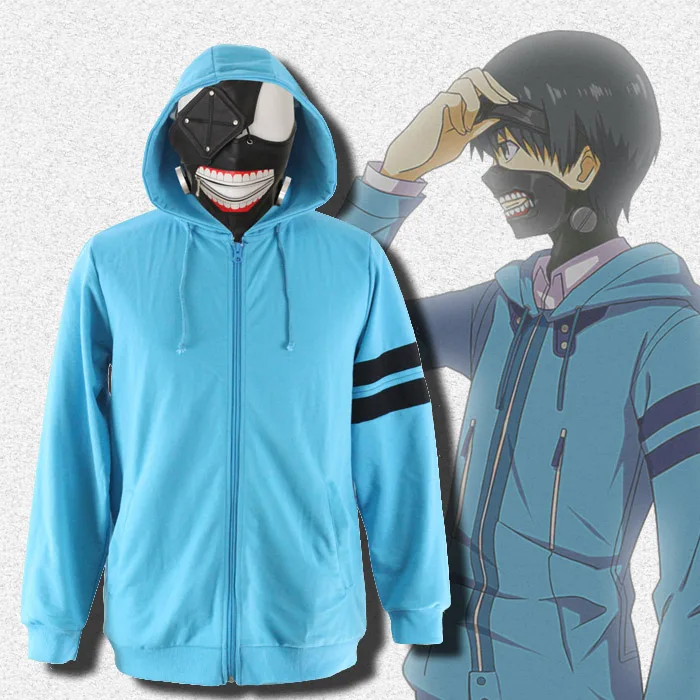 Cos Токийский Гуль Кен канеки Косплей Костюм с маской толстовка одежда хлопок |