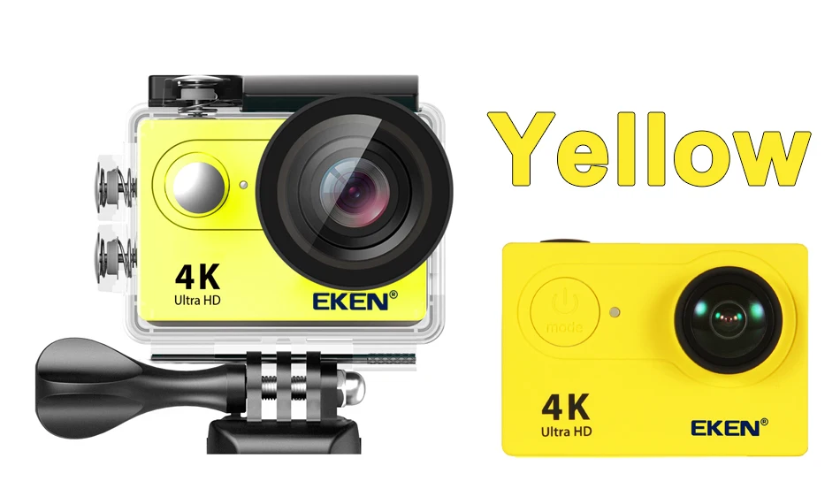 EKEN H9R/H9 Экшн-камера Ultra HD 4 K/25fps WiFi 2," 170D Подводная Водонепроницаемая видеокамера на шлем Спортивная камера