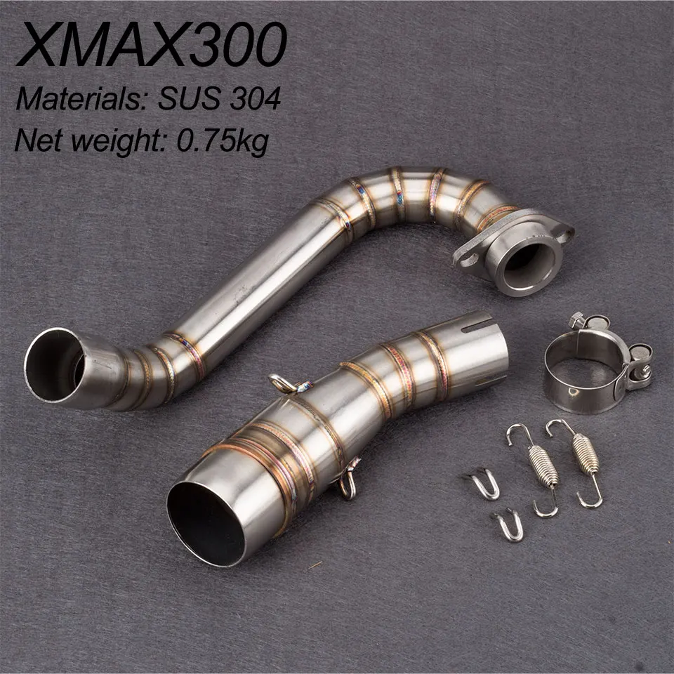 Соединительная труба для мотоцикла X MAX 300 XMAX250 выхлопная XMAX средняя подходит