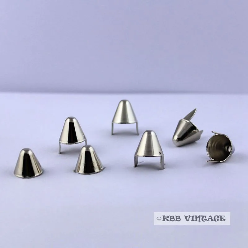 200 шт. металлические шпильки панк-шпильки готические конусные рок Сделай Сам UK-77