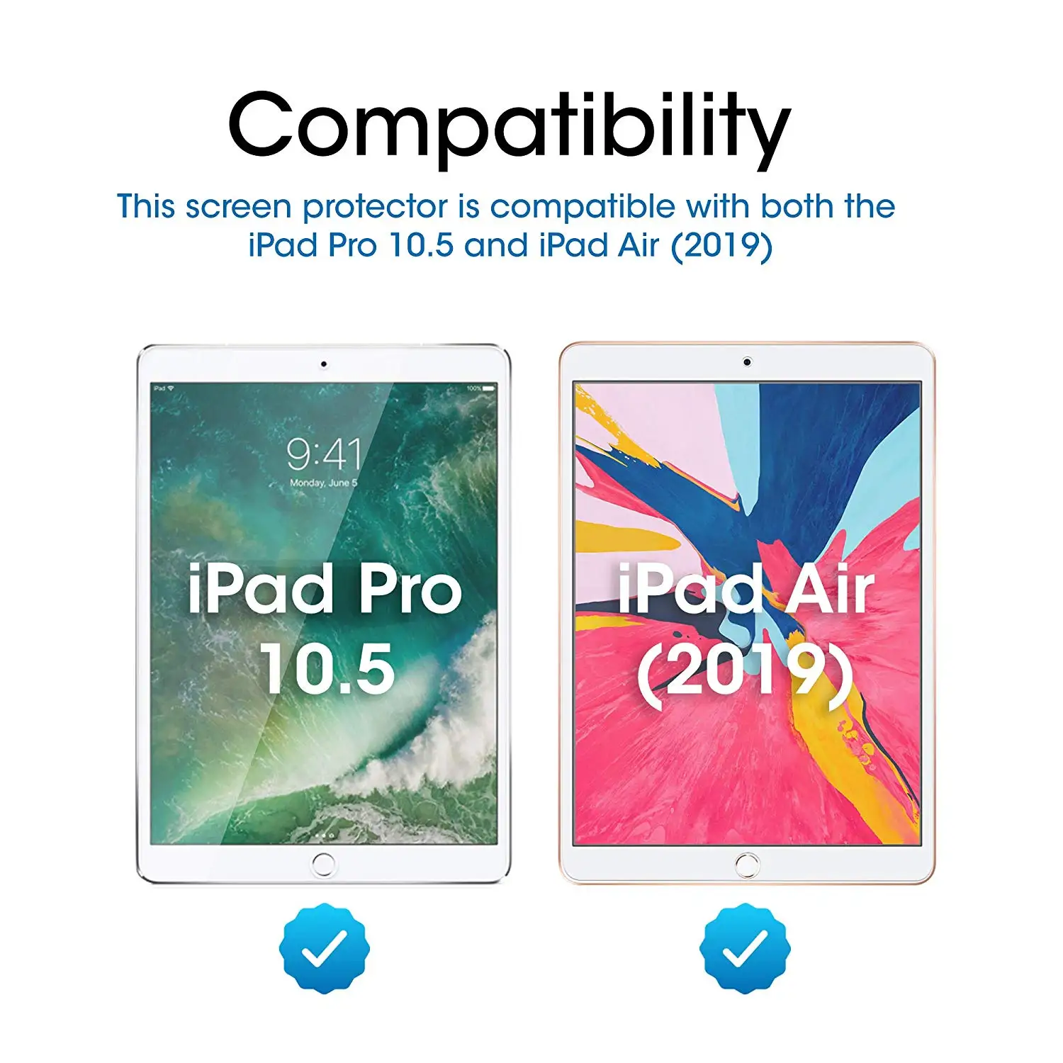 Закаленное стекло протектор экрана для Apple iPad air 2019 Ipad Pro 10 5 дюймовая Защитная