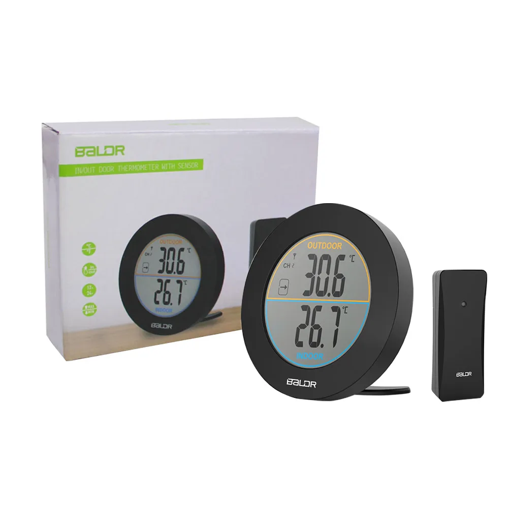 Baldr Digita lLCD дисплей термометр Таблица Макс/Мин Записи тренд монитор стены