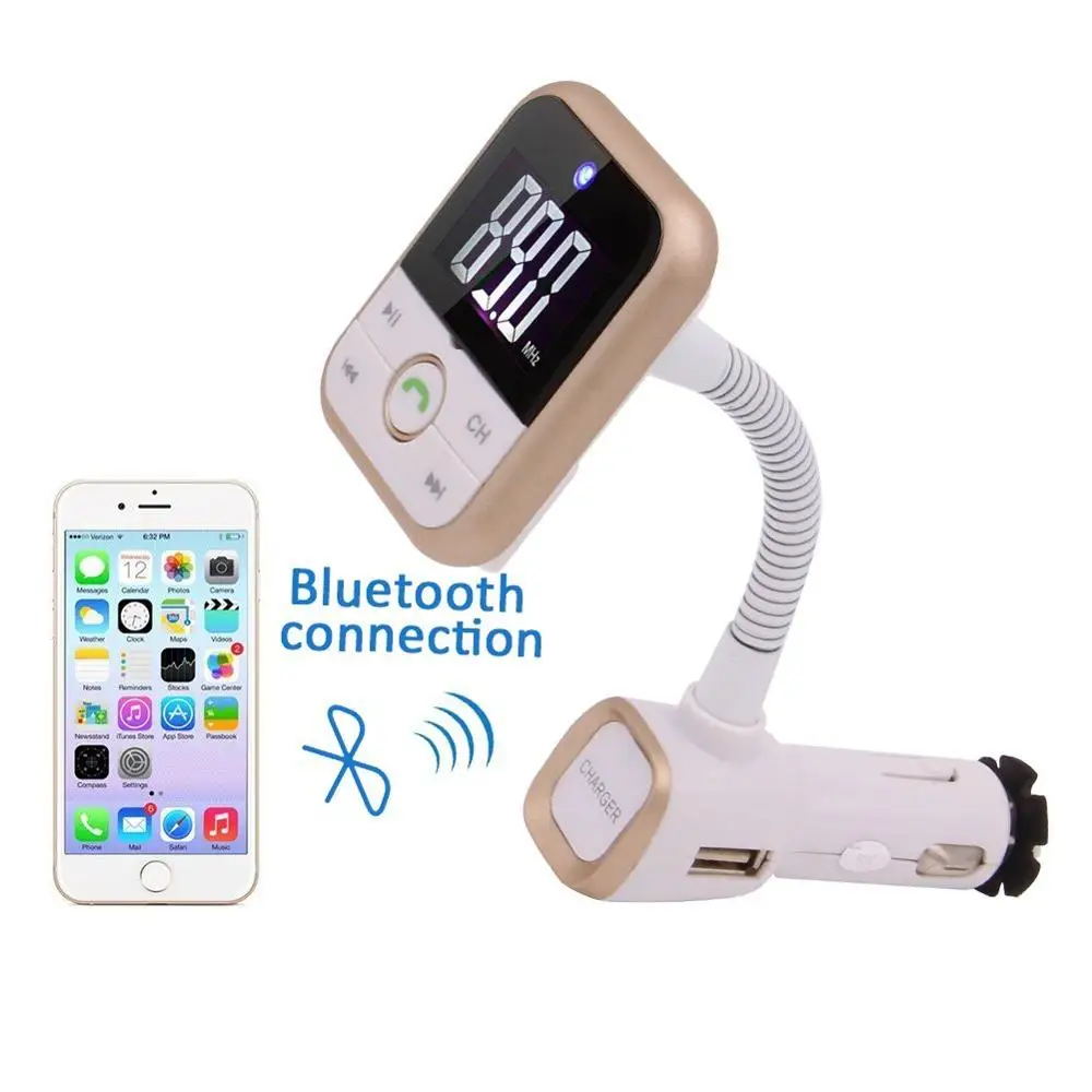 Bluetooth fm-передатчик Универсальный беспроводной радиопередатчик автомобильный