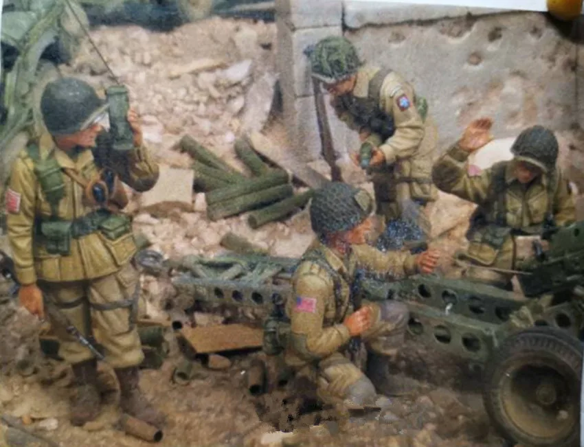 1/35 каучуковая фигурка модель комплект Unassambled Неокрашенный 00913 (без пушки)|Наборы