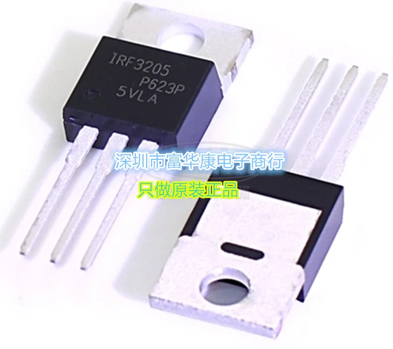 10 шт. IRF3205 IRF3205PBF MOSFET MOSFT 55В 98A 8 МОМ 97.3nC-220