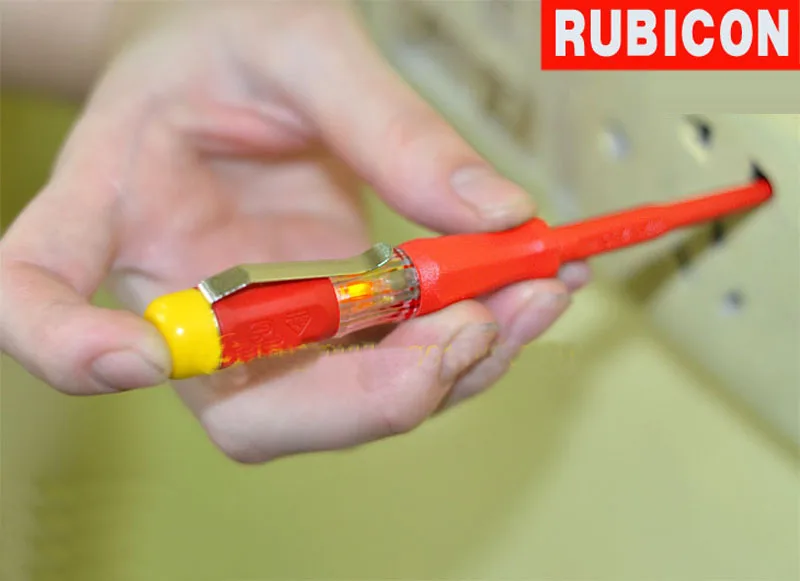 Японские электроинструменты RUBICON ручка карандаш 220 ~ 250 В светодиодный индикатор