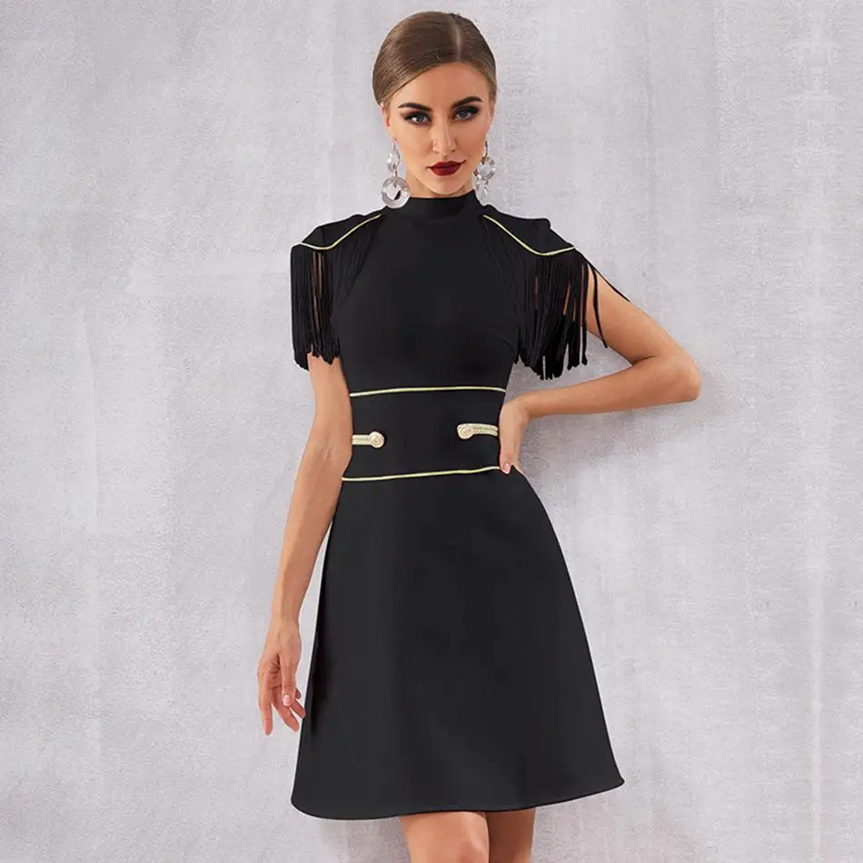 Miss водяные новейшие вечерние платья знаменитостей женские кисточки короткий