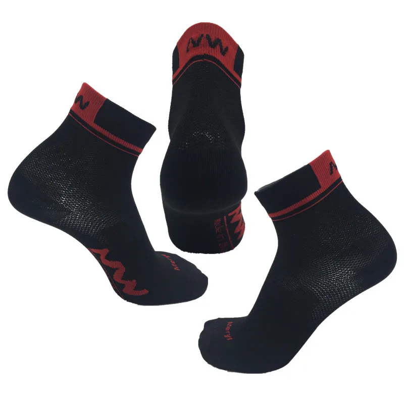 Короткие спортивные велосипедные носки мужские или женские дышащие для верховой