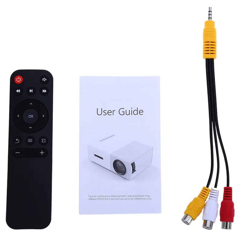 Портативный светодиодный мини видеорегистратор Sound Charm YG300 с портами HDMI USB TF
