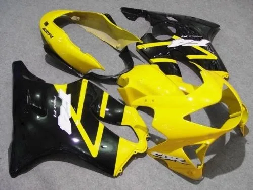Литье под давлением для Honda CBR600 F4 99 00 CBR600F4 1999 2000 Желтый Черный ABS мотоцикл