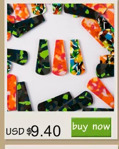 Heart Acetate Cabochon Gems For Native American Beaded Earring with a holes 23x20MM 30PCS/LOT am TAIDIAN