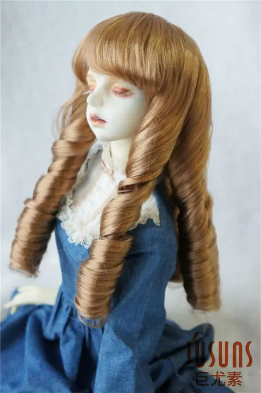 

JD153 1/3 MSD Hot dog roll BJD wigs8-9 inch Synthetic mohair doll wigs