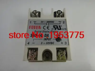 

Твердотельное реле SSR-50DA 50A /250V 3-32VDC 24-380VAC