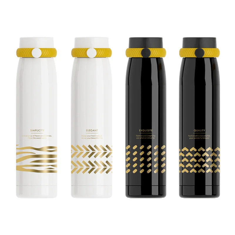 Бесплатная доставка новинка 2019 стеклянные вакуумные фляжки на заказ термос из