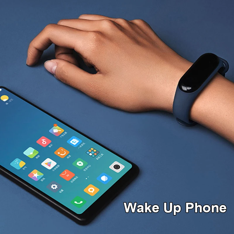 Глобальная версия Xiaomi mi Band 3 mi band 3 Смарт-Браслет фитнес-трекер OLED сенсорный 50 м водонепроницаемый для мобильного телефона Xiaomi mi 9