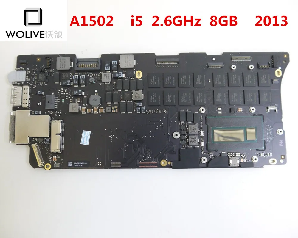 

100% Tested Logic Board for MacBook Air 13" A1502 2013 2014 i5 2.4GHz ,2.6GHz 8GB RAM Motherboard 820-3476-A