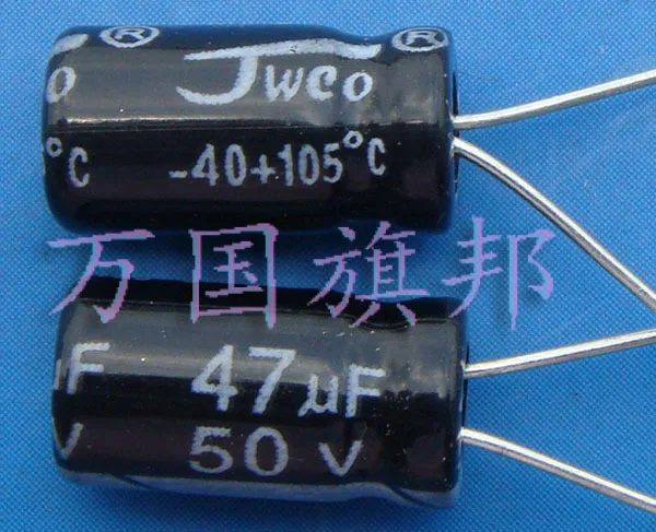 

Free Delivery. 47 uf electrolytic capacitors 50 v 47 uf 5 yuan 100 only
