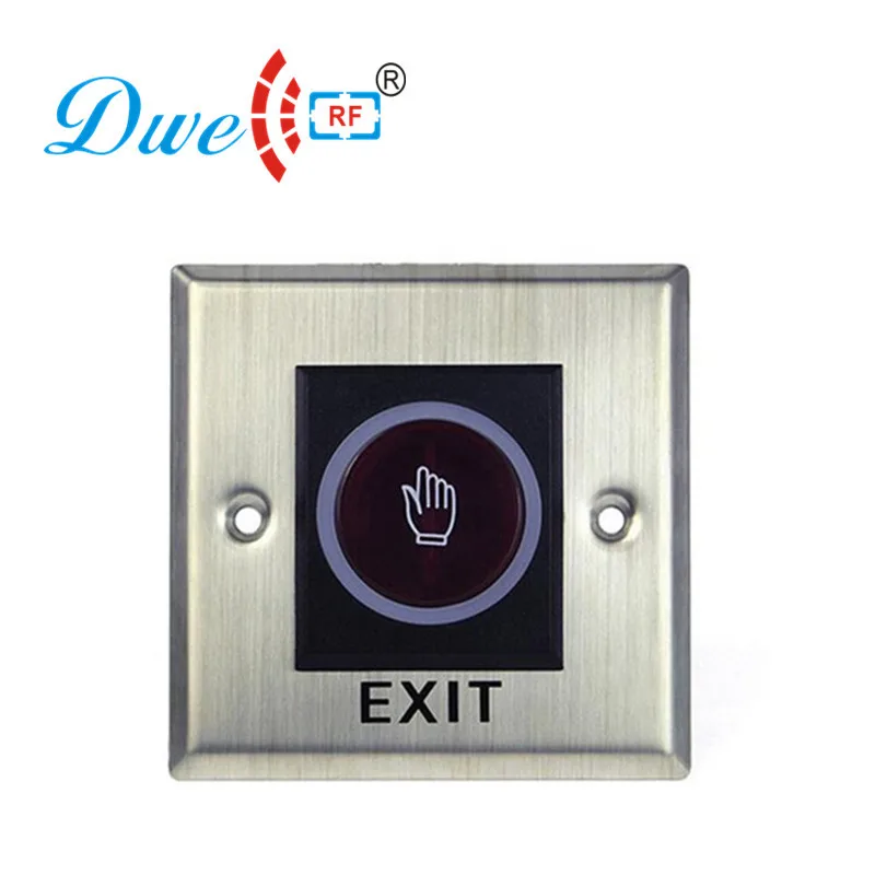 Кнопка доступа cotntrol exit 12V Встроенная инфракрасная кнопка из нержавеющей стали| |