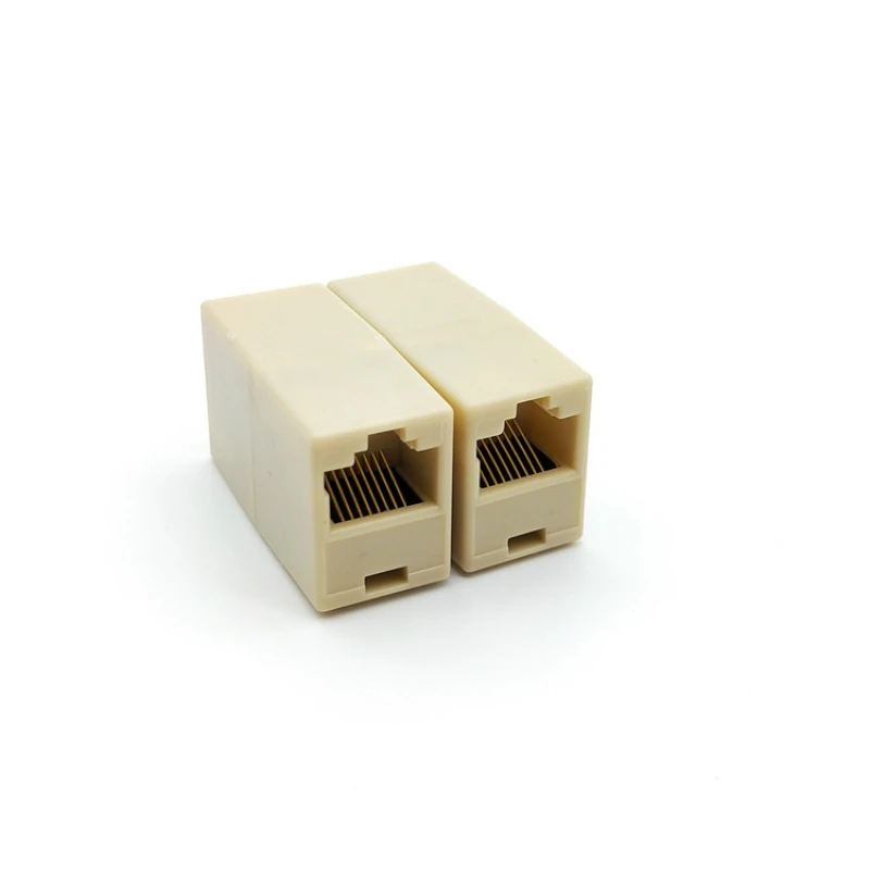 Коннектор RJ45 Cat5 8P8C для удлинителя соединитель широкополосной сети Ethernet кабель