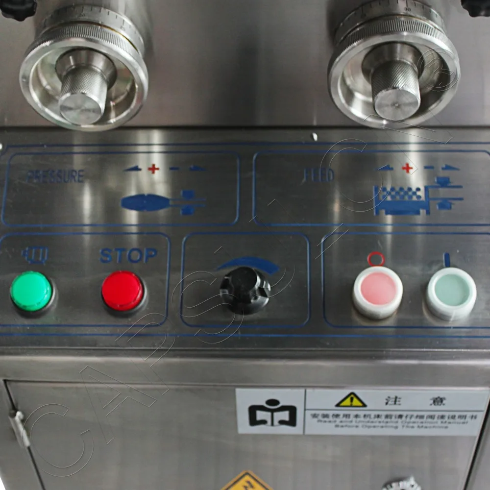 Роторный Таблетпресс из Нержавеющей Стали Таблетк Пресс ZP 9D Система защиты от