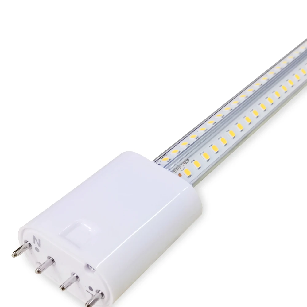 BOLEDENGYE 535 мм 4pin CFL замена 55 Вт 18 LED 2G11 360 градусов pl-l свет СИД PL-L трубка Лампы и