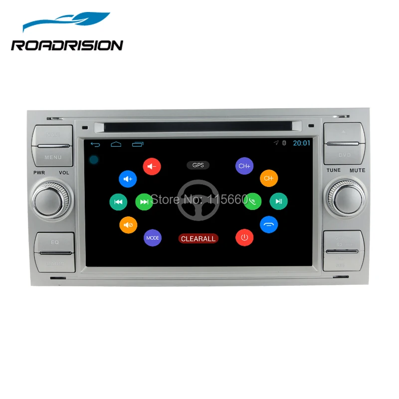 Автомобильный DVD плеер RoadRision Android 8 1 для FORD Focus Mondeo S C max Fiesta Galaxy Transit