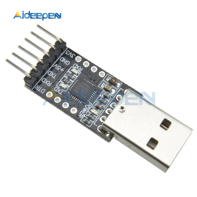 1 шт. CP2102 USB 2 0 к TTL UART модуль 6Pin серийный преобразователь STC Замена FT232 адаптера 3 В/5