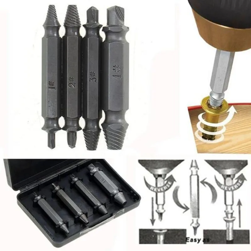 4 шт./компл. Премиум маленький поврежденный болт с винтовой вытяжкой скорость для