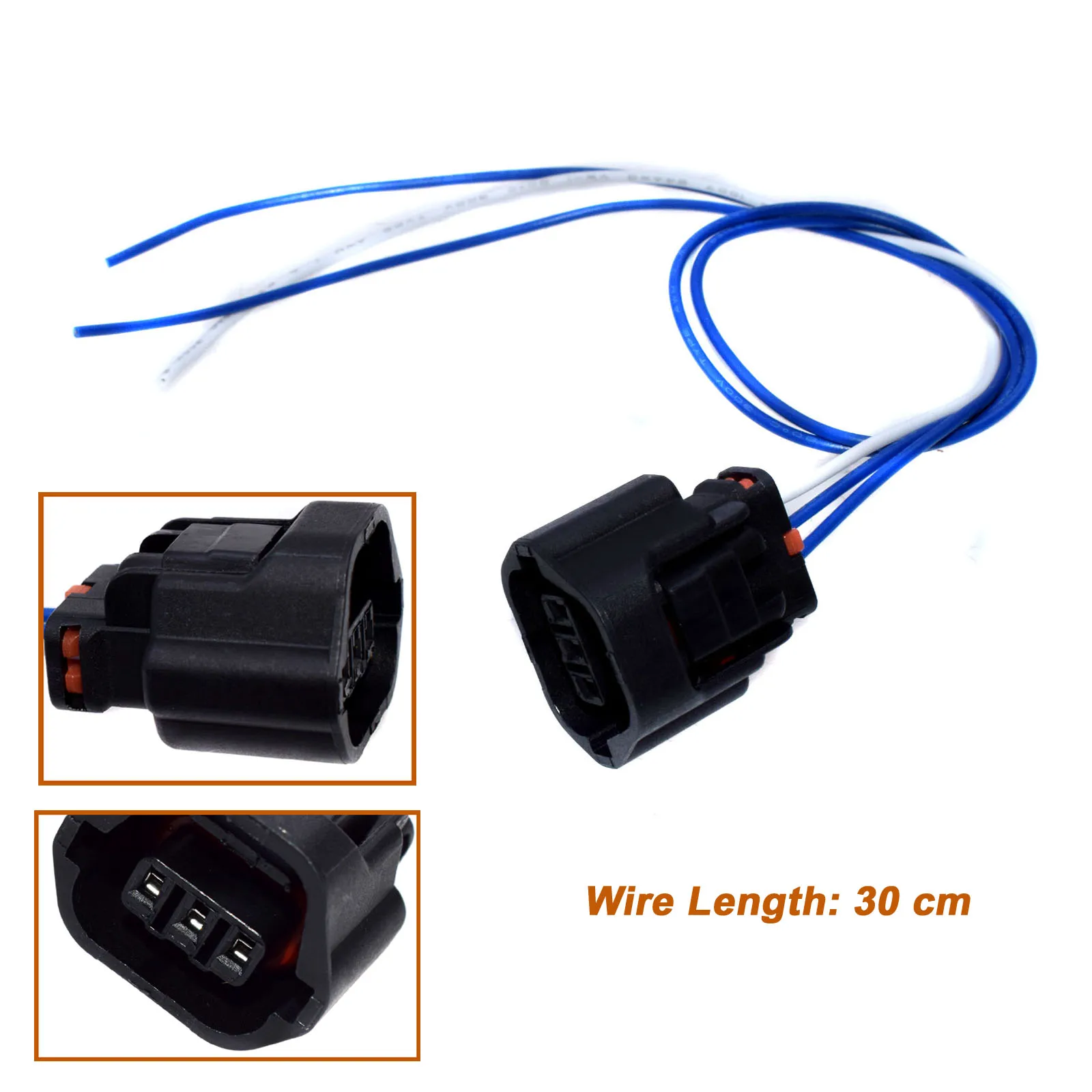 1 PC Harness WOLFIGO Датчик положения распределительного вала Разъем жгут для hyundai Sonata Kia SU4976, 39131038050,39310-38050,1800350 - Цвет: 1 PC Harness