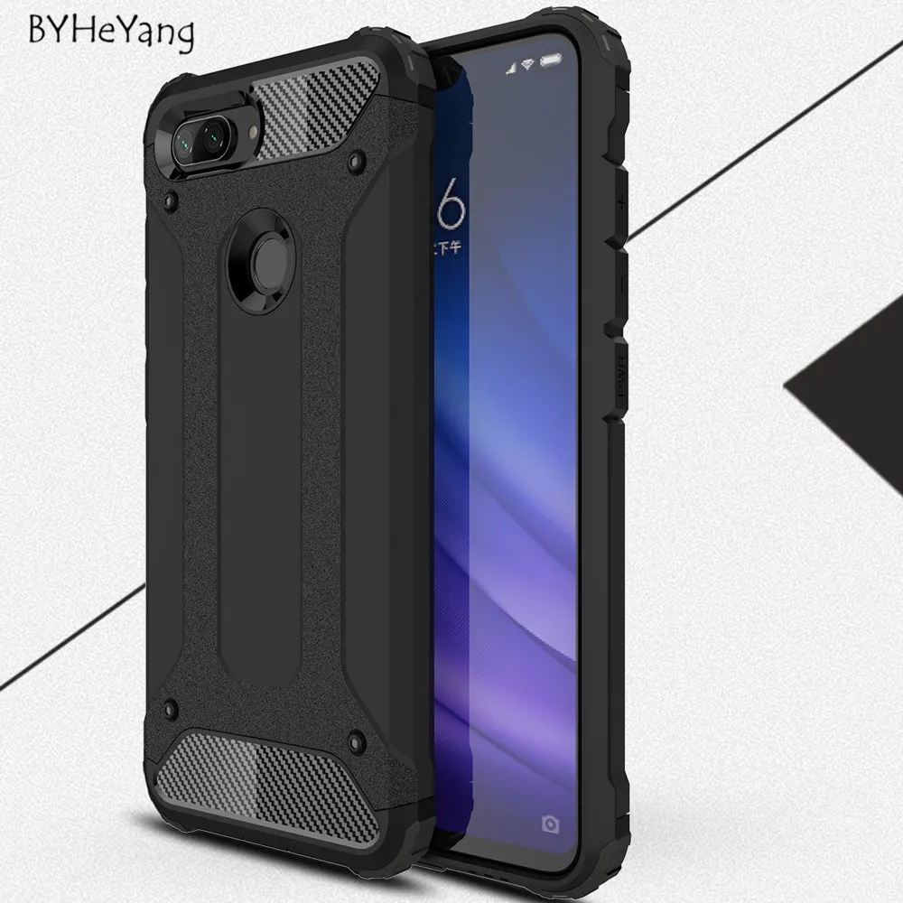 

For Xiaomi Mi 10T Pro Case Mi 11 Cover Hybrid Tough Shockproof Armor Hard Phone Armor Cases For Xiaomi Mi 8 Mi8 lite Back Cover