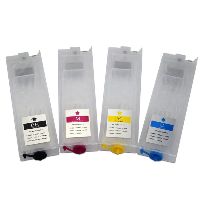 T948 T948xl T9481 T9484 многоразовый картридж для принтера Epson Workforce Pro WF C5290 C5790 C5210
