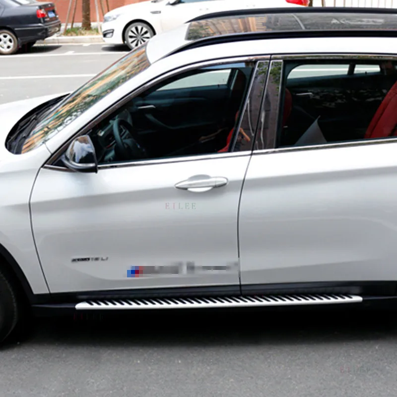 Подходит для BMW X1 F49 хорошее качество алюминий 2016 2017 2018 2019 2020 боковая ступенчатая