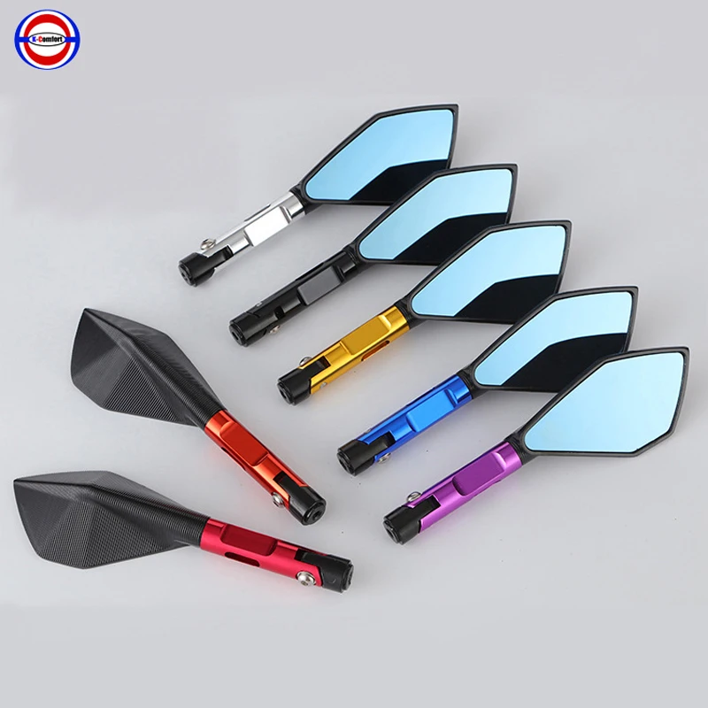 

K-Comfort Universal short Motorcycle motorbike moto CNC Rearview side Mirror