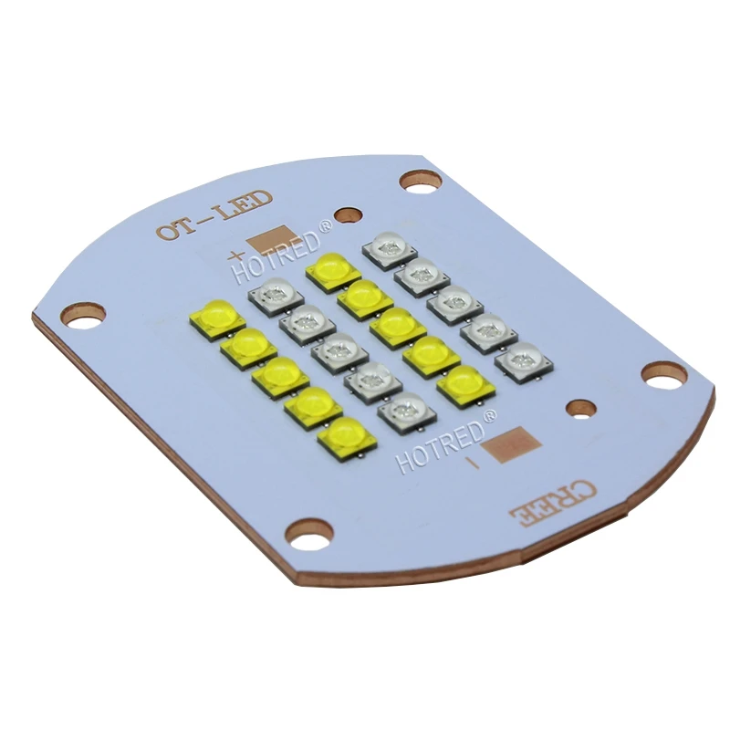 50 Вт 100 Cree XLamp XT E XTE Королевский синий + белый светодиодный излучатель