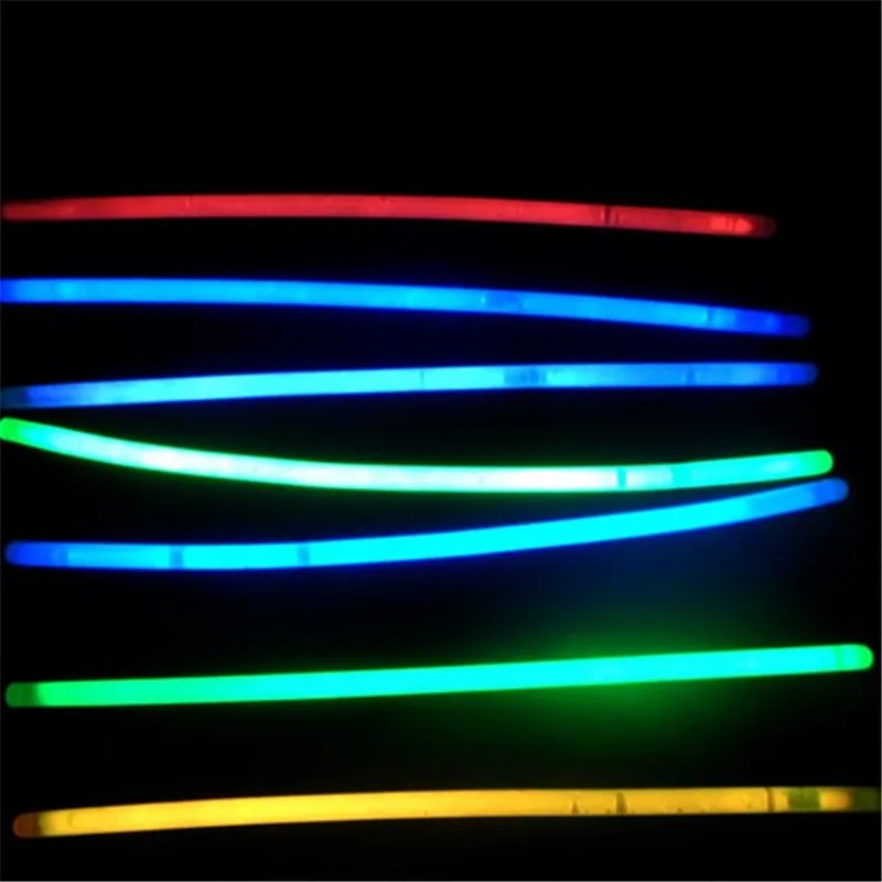 100 шт. разноцветные светящиеся палочки для детей|glow toys|light toylight stick bracelets |