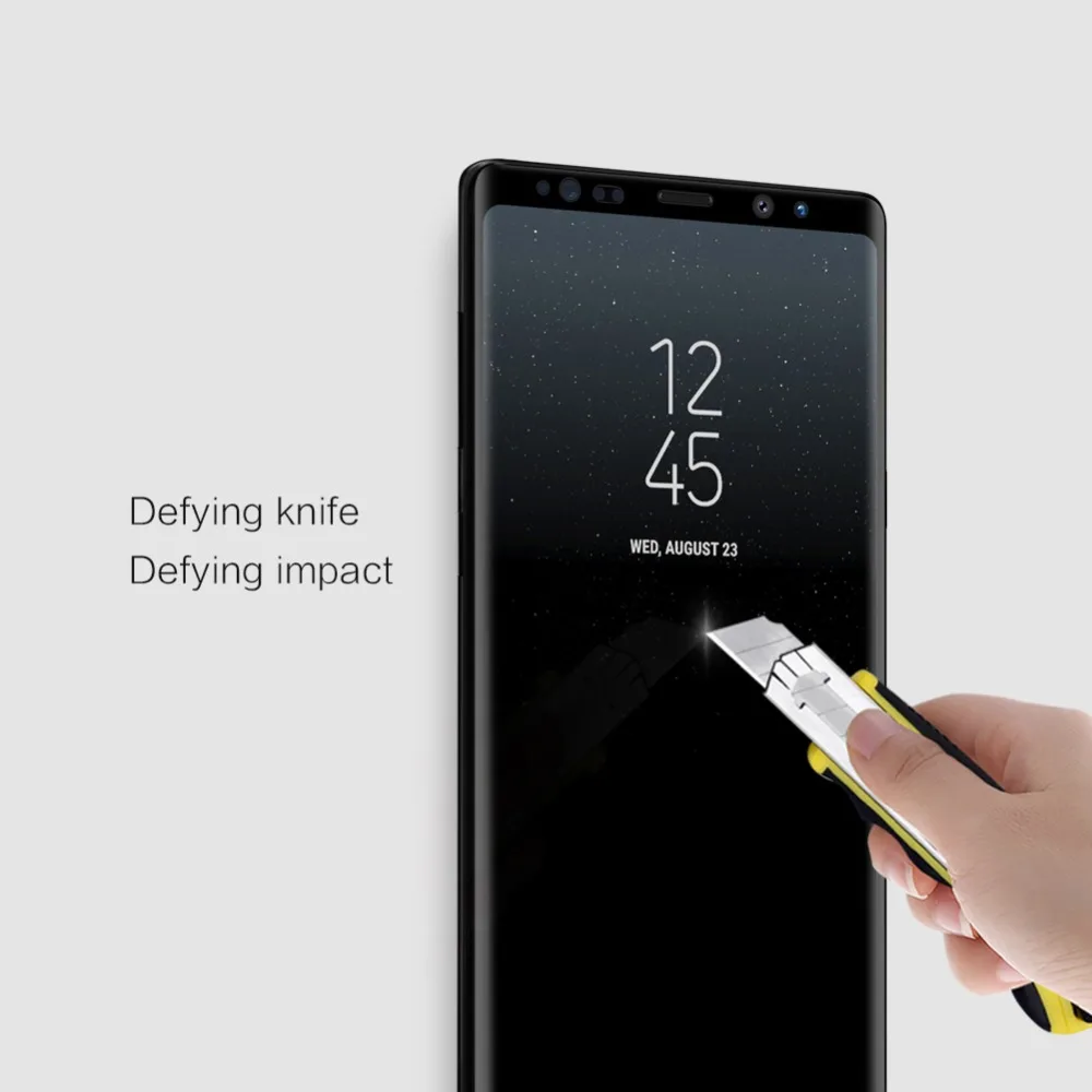 Защитное стекло NILLKIN 3D CP + MAX взрывозащищенное Закаленное для Samsung Galaxy Note 9|Защитные