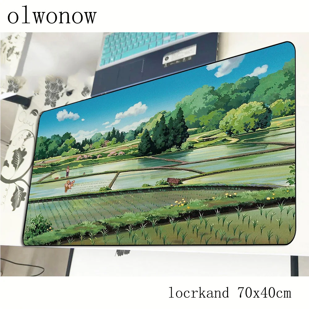Игровой коврик для мыши Totoro с заблокированным краем 700x400x2 мм игровой ноутбука