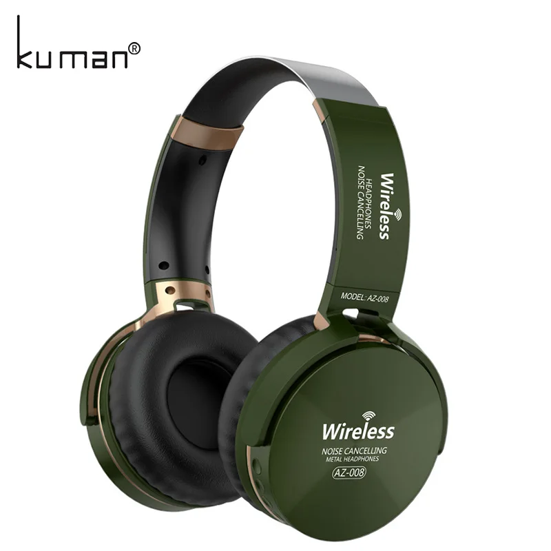 Kuman Спортивная гарнитура стерео беспроводные наушники HIFI Bluetooth с 3 5 мм