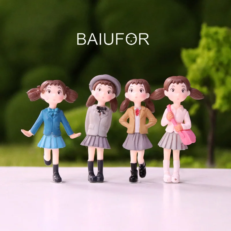 Миниатюры BAIUFOR мультипликационная кавай-девочка аниме фигурка Сказочный Сад