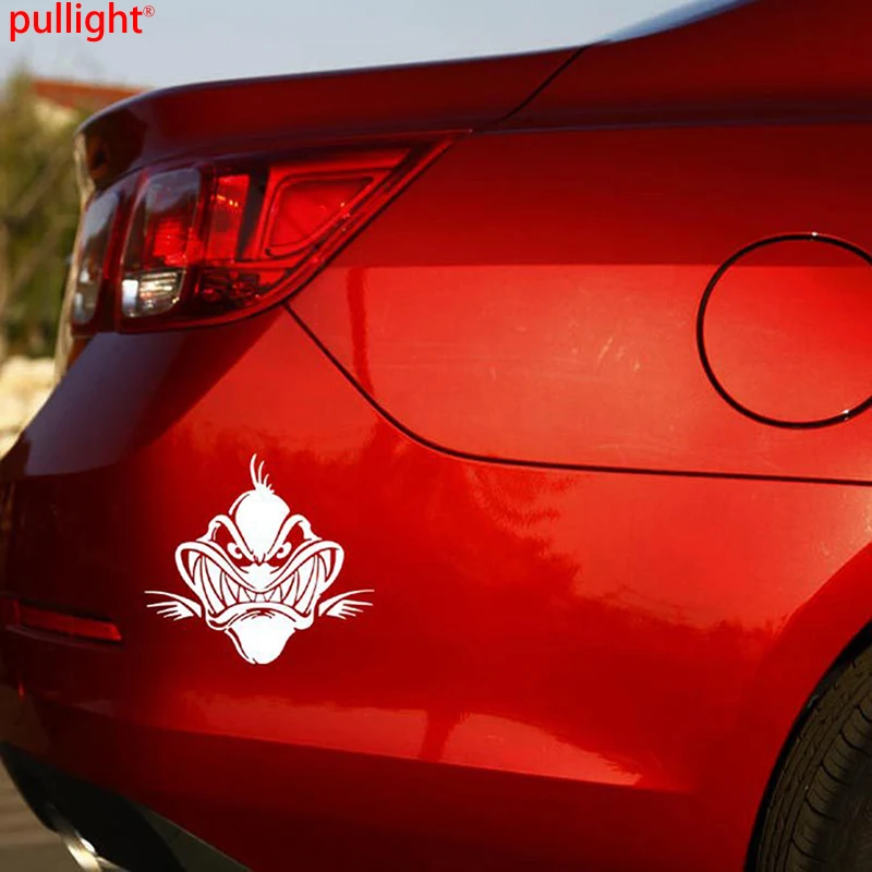 Автомобильная наклейка с изображением рыбы черепа для Ford Focus мотоцикла