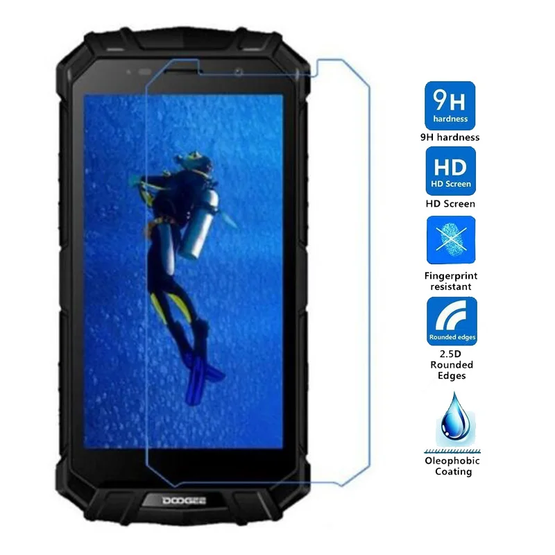 2 шт Для Doogee S60 Закаленное стекло Защитная пленка для экрана X5 Max Pro Mix Lite X9 Y6 Y6C T6 U7 PRO