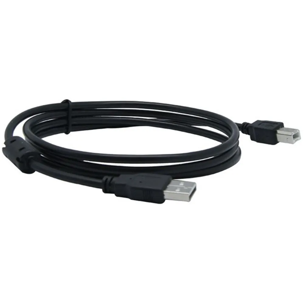 USB 2,0 кабель для принтера удлинитель USB A к B принтер сканер скорость до 480 Мбит/с для hp Canon Lexmark Epson Dell Xerox