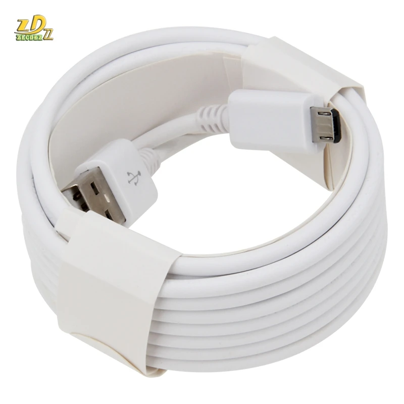 100 шт./лот белый круглый картонный упаковочный кабель Micro USB Type C для Android быстрой