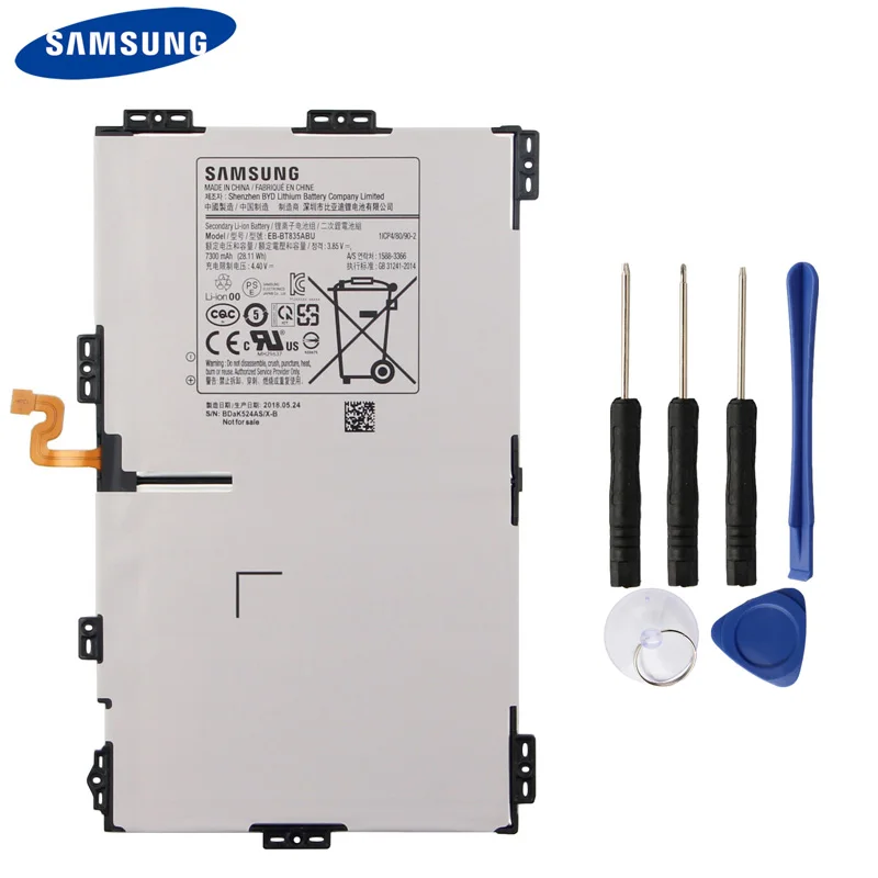 Оригинальная запасная EB-BT835ABU для планшета Samsung Galaxy Tab S4 10 5 SM-T830 T830 SM-T835 T835 Tablet Battery