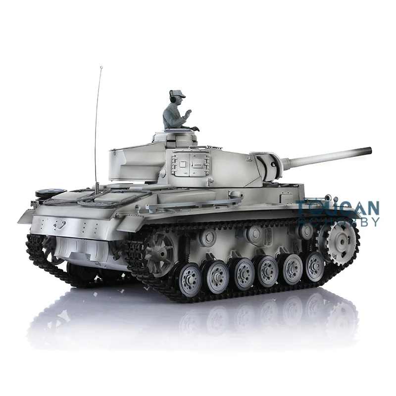 1/16 весы HengLong пластиковая Версия Немецкий Panzer III L RTR радиоуправляемая модель танка