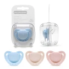 Соска-пустышка для новорожденных, силиконовая, Нетоксичная