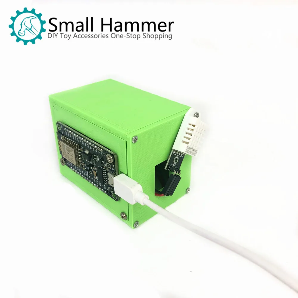 Маленький молоток для температуры и влажности IoT nodemcu dht22 5110 открытый дисплей