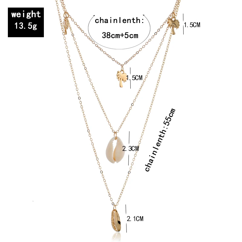 Богемное ожерелье с кулоном в виде пальмы и конопляного сердца для женщин